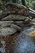 Kbal Spean, called also River of the Thousand Lingam, rock formations along the riverbed 